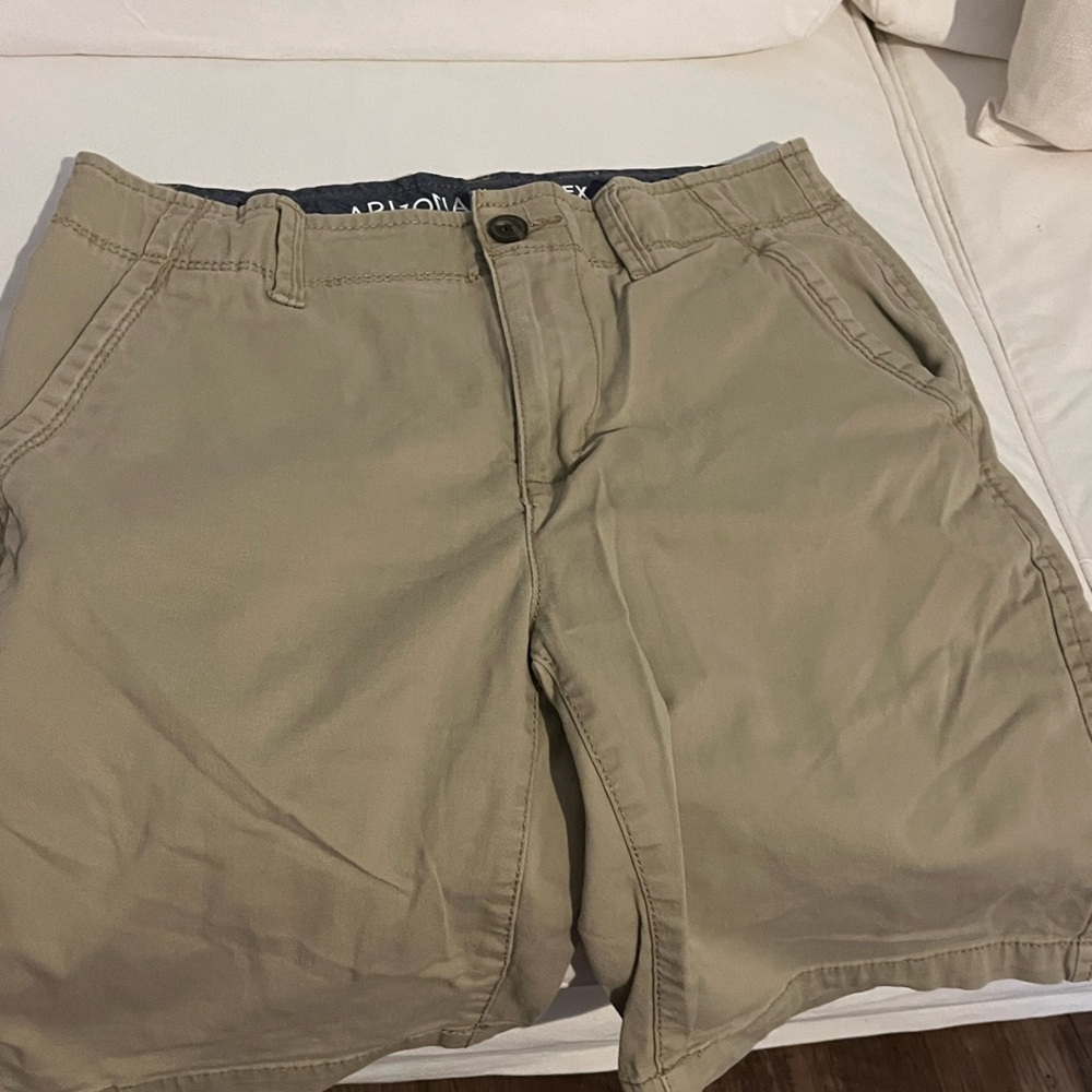 Boys size 18 regular Arizona kahaki shorts